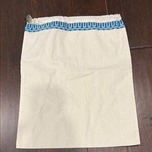 TORY BURCH Cream Shoe Dustbag